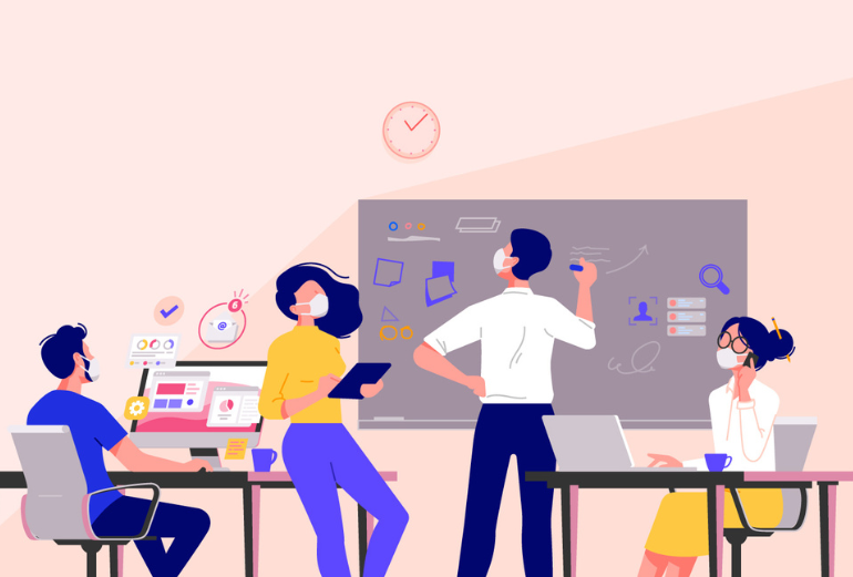 Image showing pandemic impact on science marketing industry