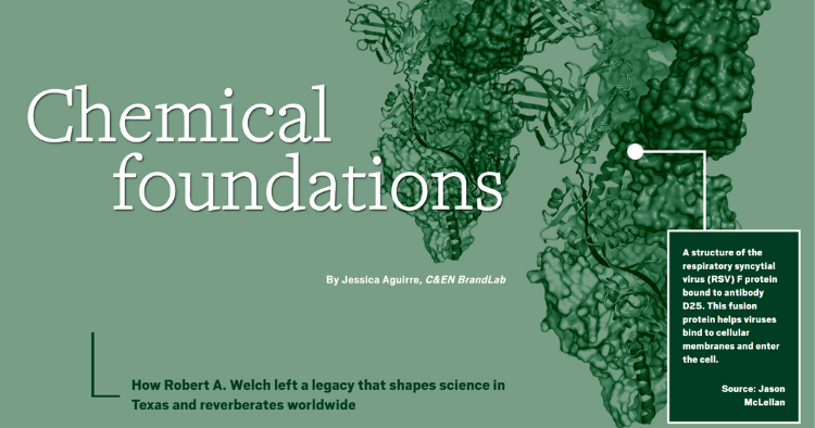 BrandLab shared human side of work chemist do with campaign on how Robert A. Welch left a legacy that shapes science in Texas. 