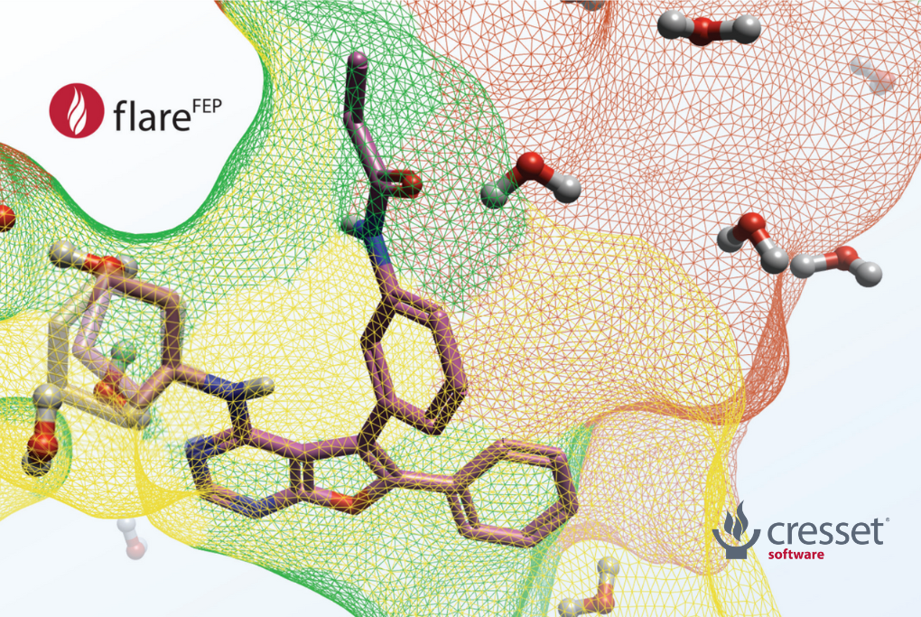During FEP calculations, one molecule transforms to another via gradual structural mutations.