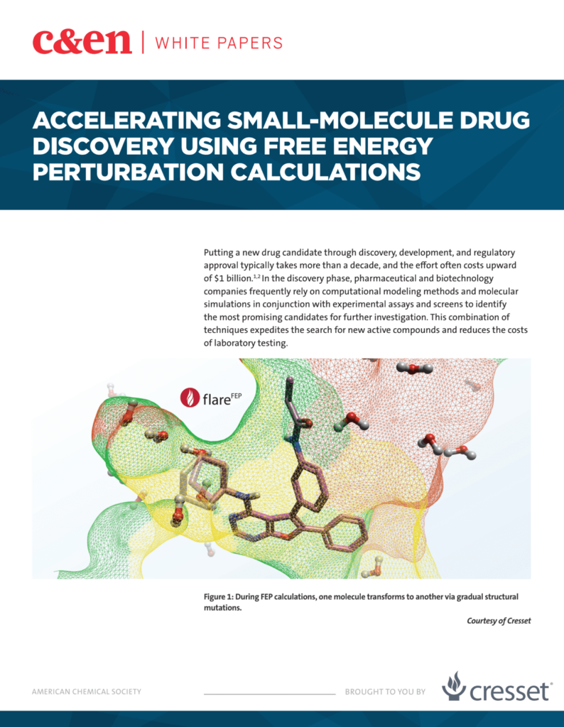 Cresset white paper on small molecule drug discovery
