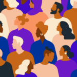 a inclusive crowd of people demonstrating inclusive marketing