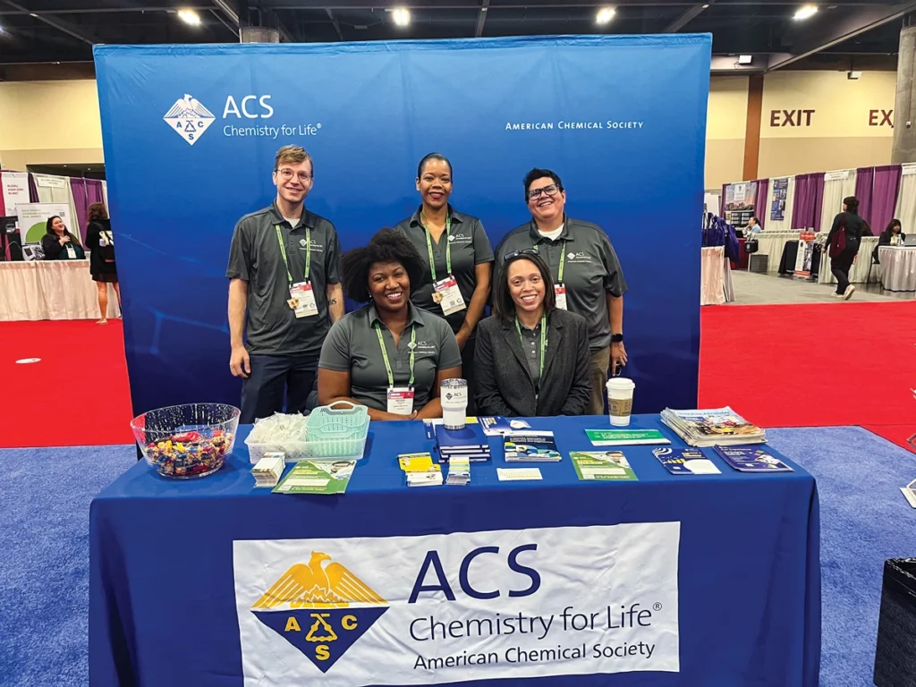 ACS staff at the NDiSTEM 2024 conference hosted by SACNAS