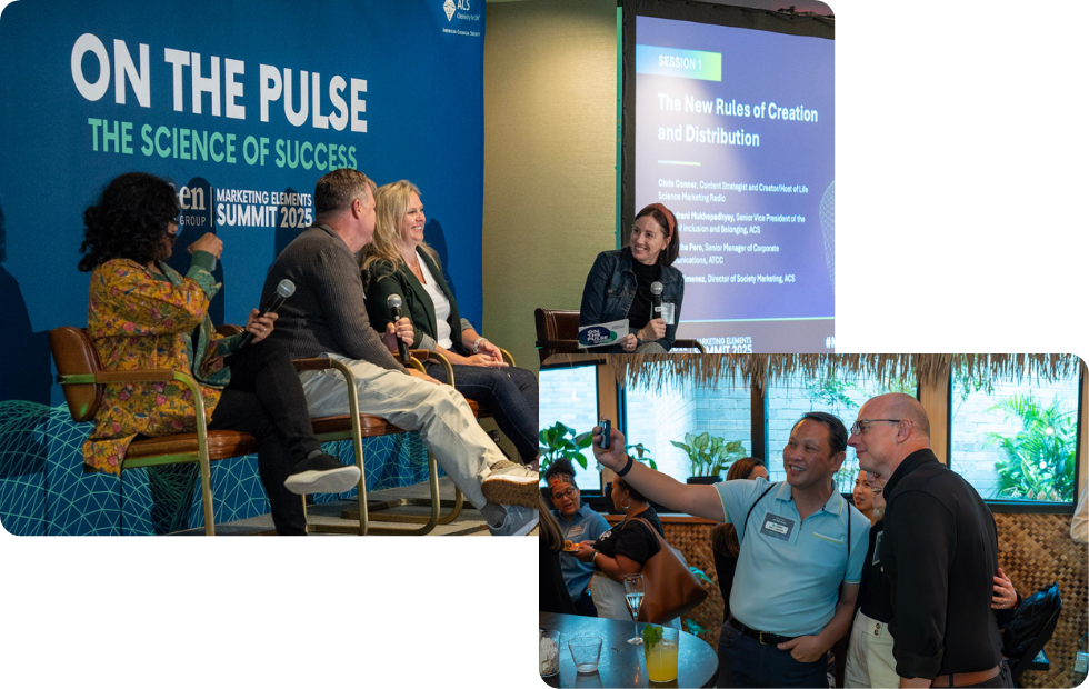 panel at the 2025 Marketing elements summit