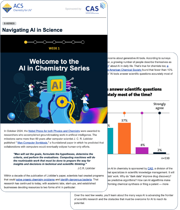 Ai in Science E-Series Email #1 example