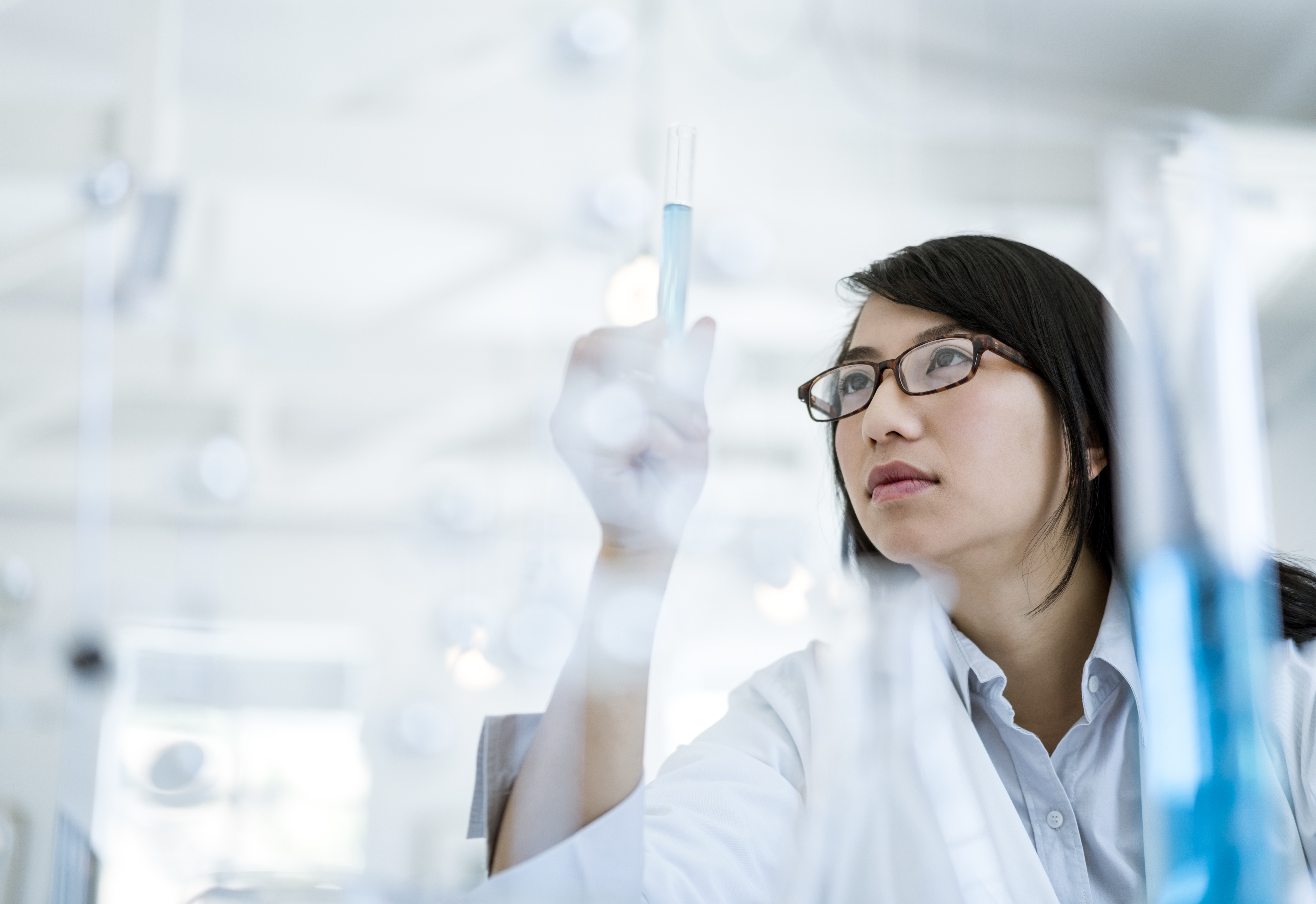 An example of a science stock photo that feels right but has several common problems